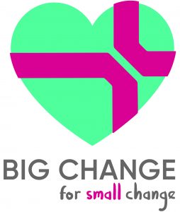 "Big Change for small changes" raising funds for local hospitals