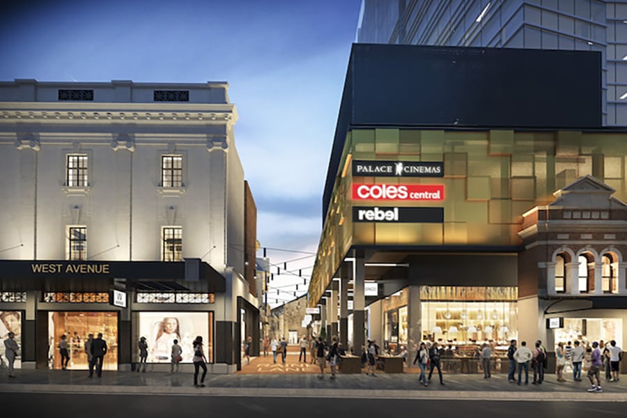 Perth’s Raine Square opens first stage