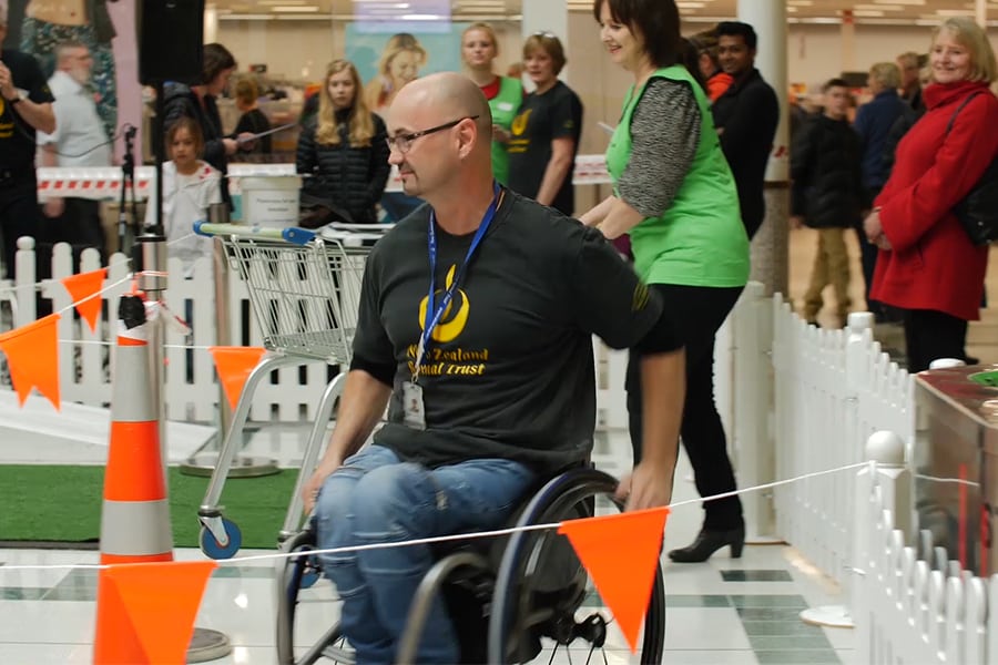 The Palms Shopping Centre raises awareness of spinal cord injury