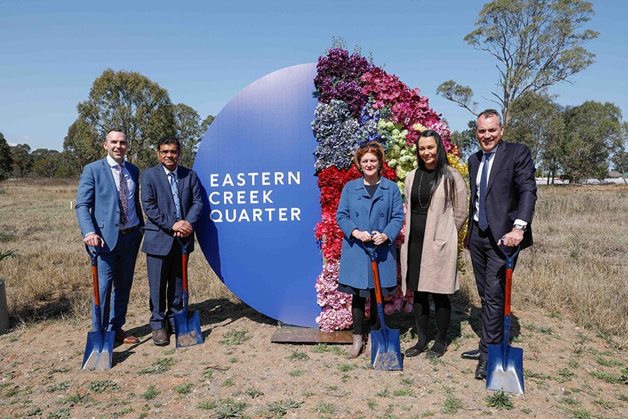 Eastern Creek Quarter starts construction