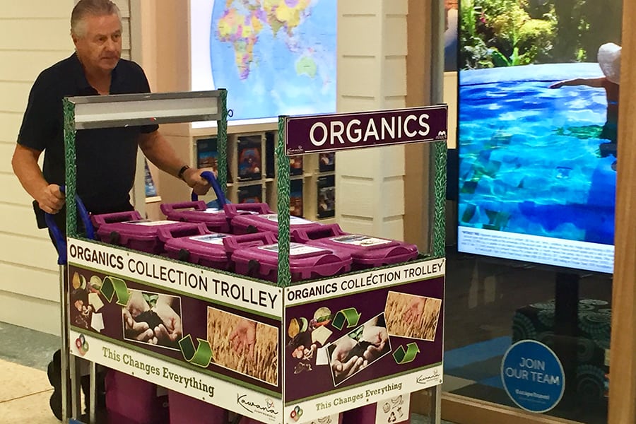 Kawana Shoppingworld shares the fruits of its recycling initiative