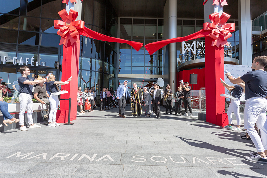 Marina Square opens at Wentworth Point