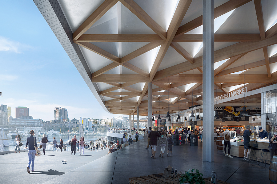 Sydney Fish Market design revealed