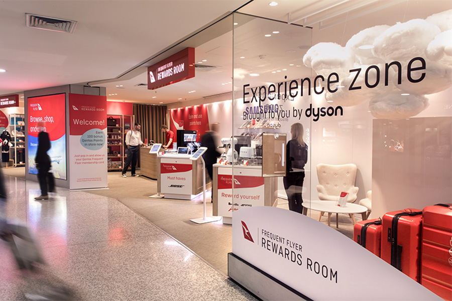 Qantas Frequent Flyer launches pop-up store