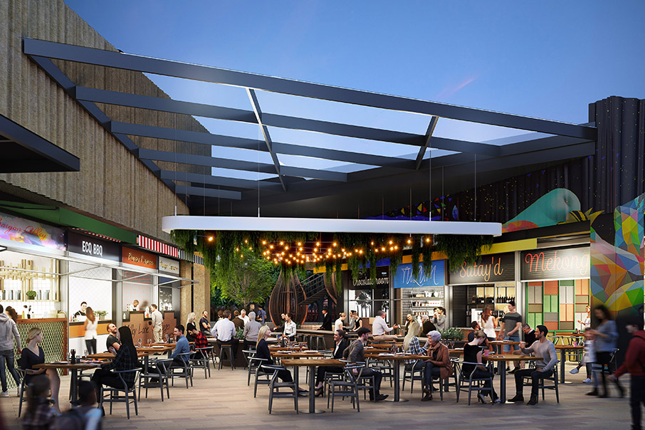 Street food retailers announced at Eastern Creek Quarter