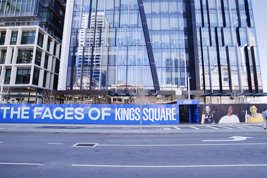 Dexus showcases the Faces of Kings Square, Perth