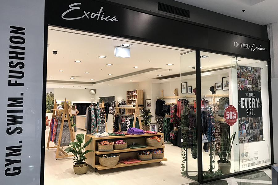 Online retailer Exotica Athletica opens its first store at Sunshine Plaza