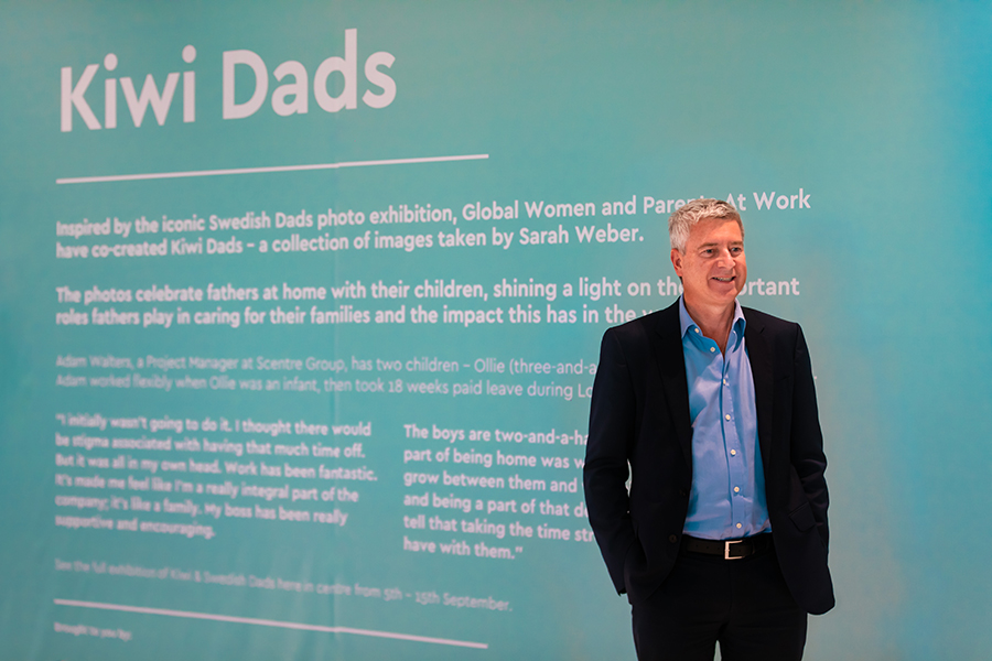 Kiwi Dads exhibition showcases need for equal access to parental leave 