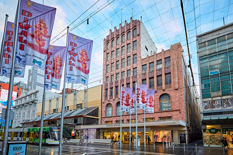 David Jones Bourke Street Mall store listed for sale