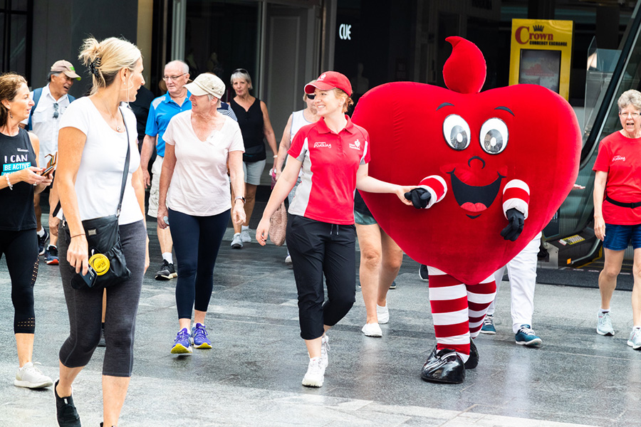 Pacific Fair partners with The Heart Foundation to launch Walking Club