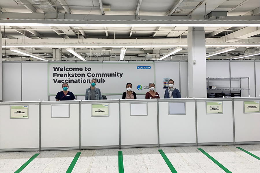 Bayside Welcomes Victoria’s First Shopping Centre Vaccinations Hub