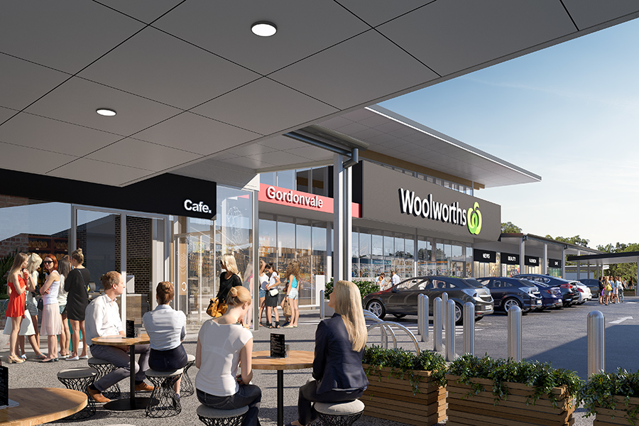 Construction underway at Woolworths Gordonvale Shopping Centre