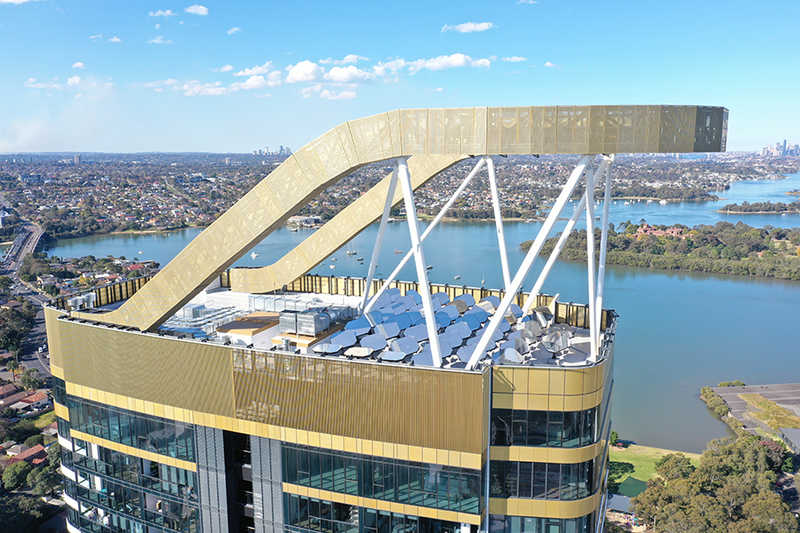 World-leading heliostat technology crowns Sydney’s newest shopping centre