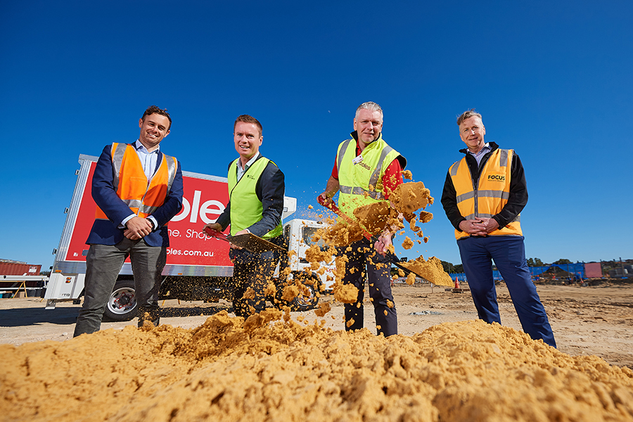 Coles commences construction on two WA centres and opens a new Local store