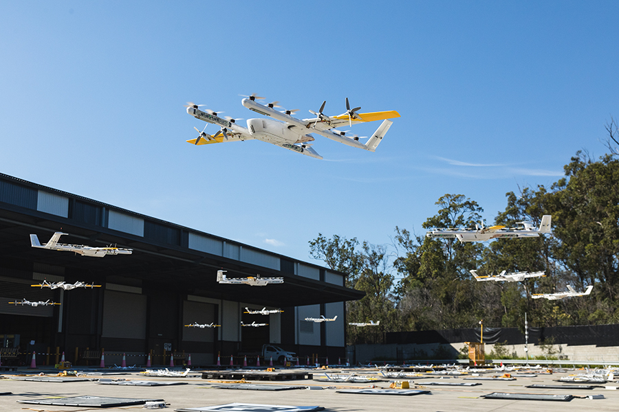 Roll’d and KFC take to the skies with drone delivery