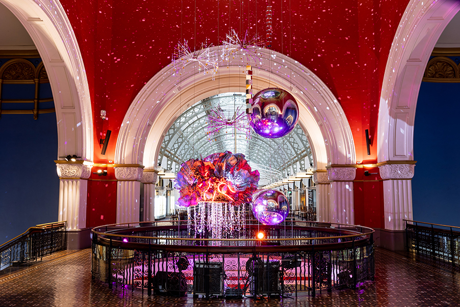 The QVB supports recovery in Sydney CBD with new art installation