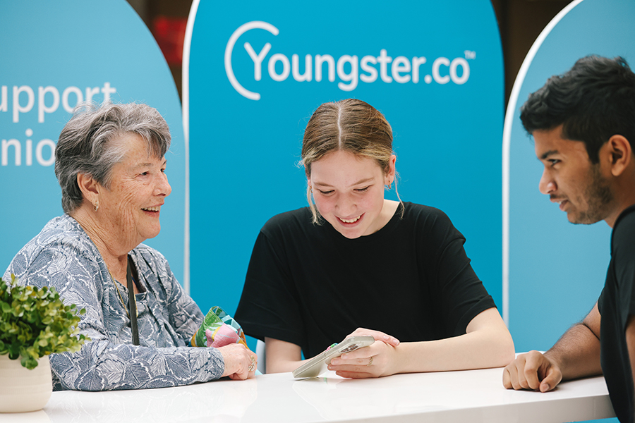 Stockland teams up with Youngster.co to bridge the generation gap