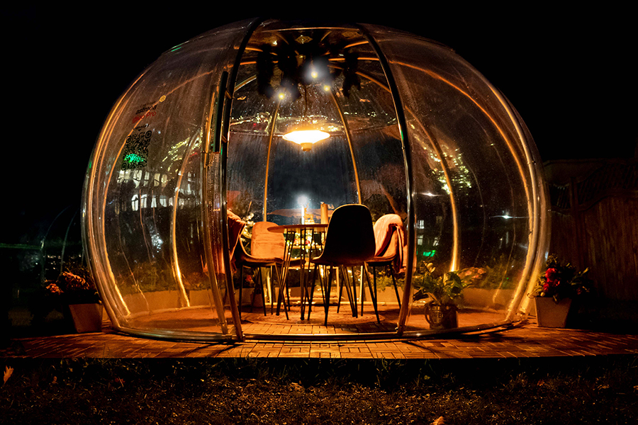 Westfield Woden unveils an experiential dining dome at the Bradley Street Dining Precinct