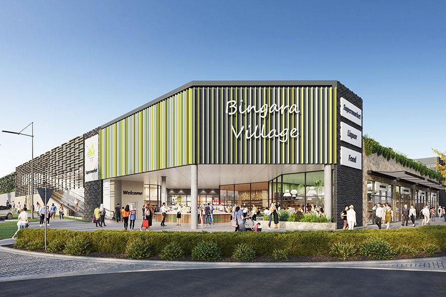 DA lodged for new retail neighbourhood centre at Bingara Gorge