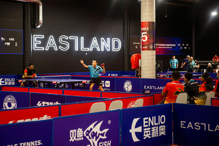 Eastland hosts International Table Tennis Federation Oceania Championships