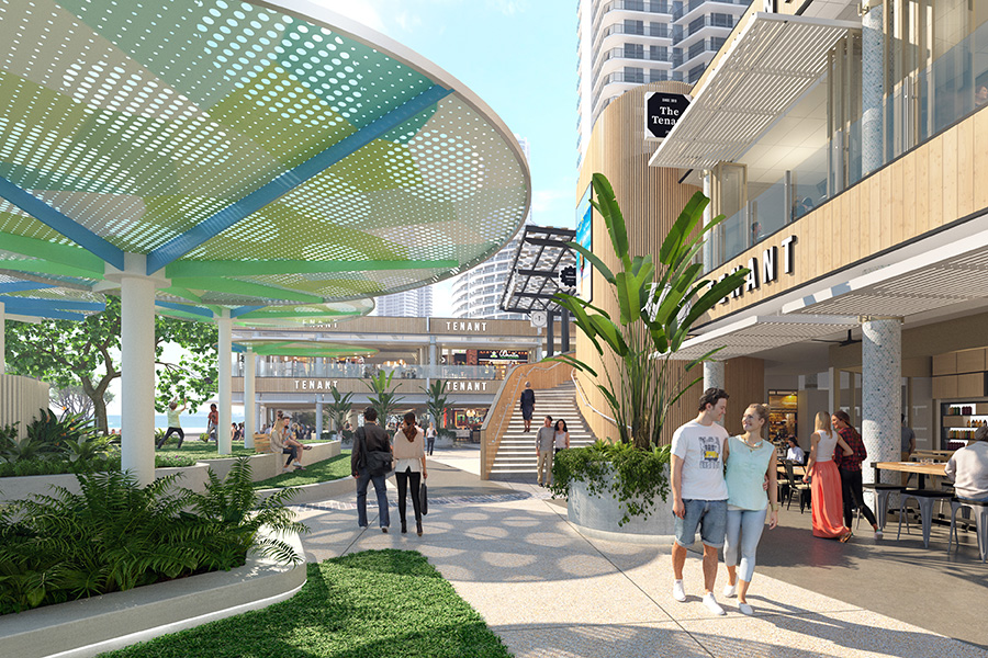 Paradise Centre to unveil beachside dining precinct next month