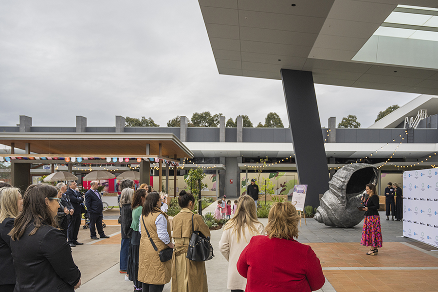 The grand unveiling of Sound Shell at Karingal Hub’s new Town Square 