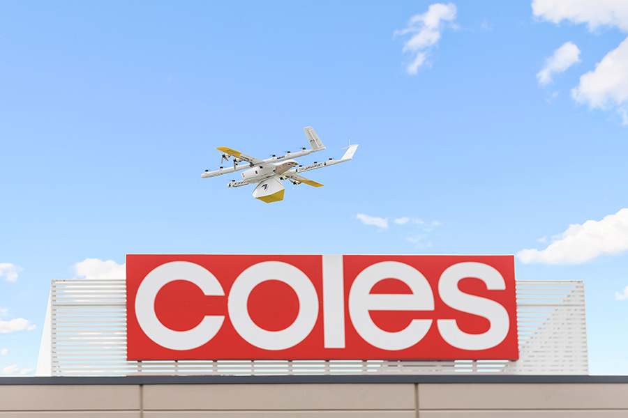 Coles and Wing expands partnership with store-to-door drone delivery from Ormeau Village