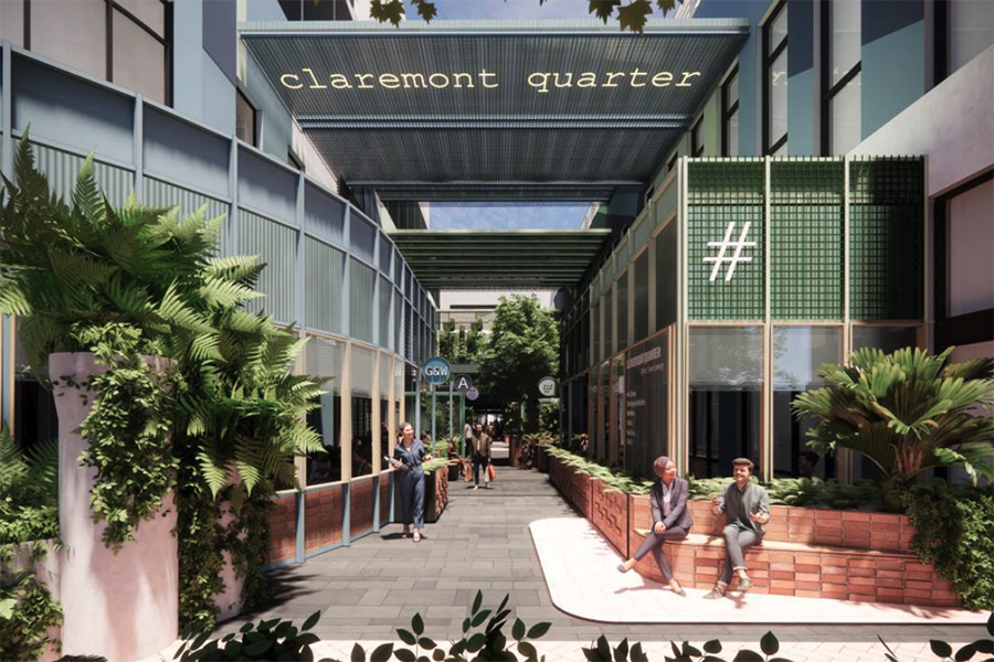 Hawaiian receives approval to redevelop Claremont Quarter Town Square and Laneway