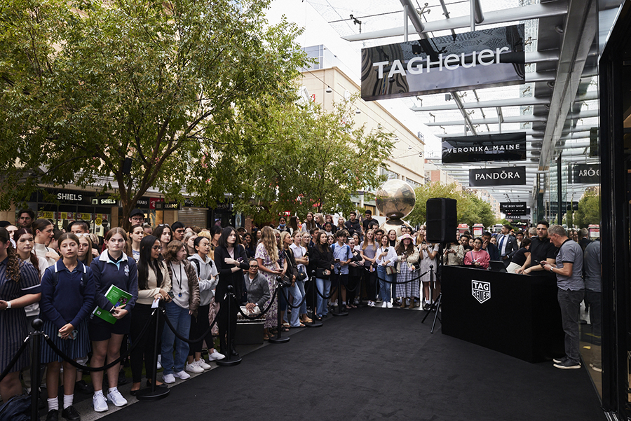 TAG Heuer celebrates the opening of its new luxury boutique at Adelaide Central Plaza