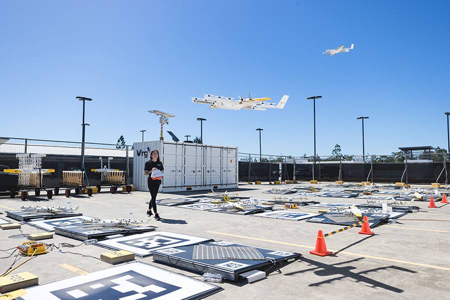 Wing, DoorDash and Mirvac launch drone delivery in Ipswich QLD