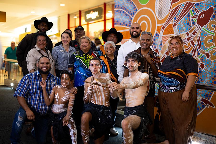 Stockland unveils new reconciliation mural at Rockhampton