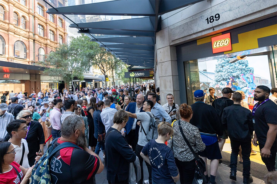 World’s Largest LEGO Store opens in Sydney