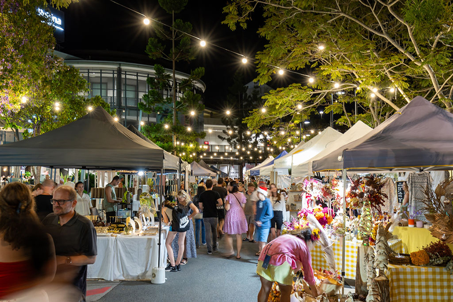 Robina Town Centre partners with The Village Markets to host a Twilight Christmas Market