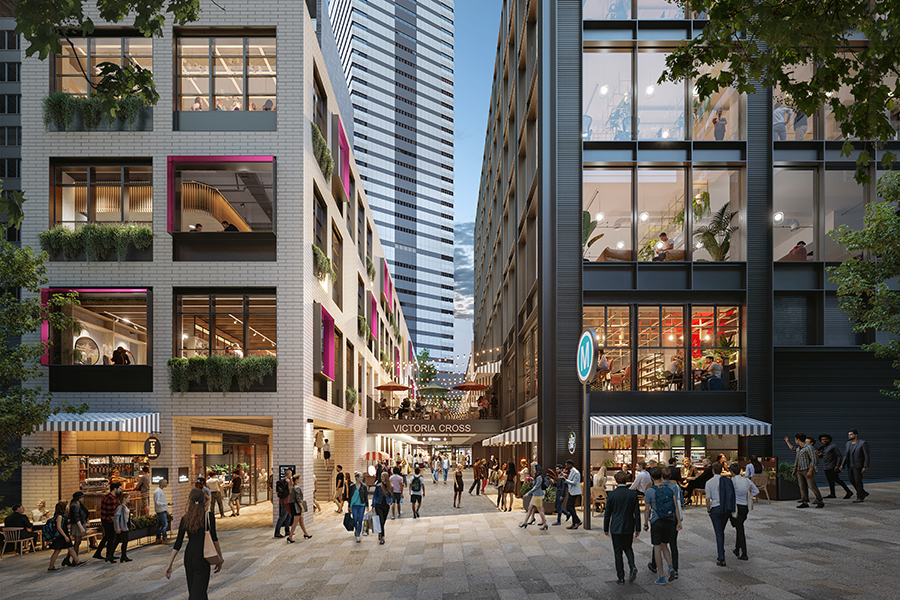 Lendlease announces first retail tenants at Victoria Cross