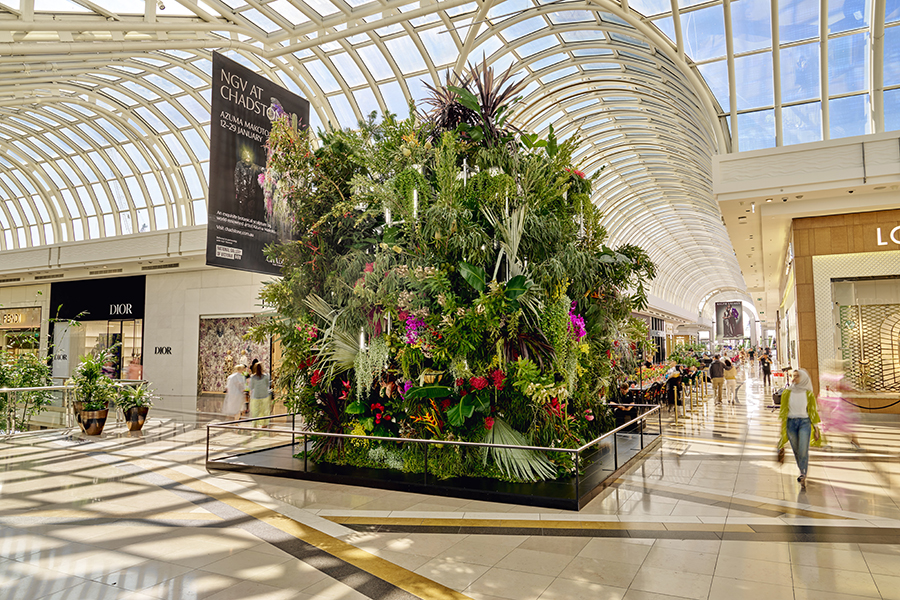 Chadstone x NGV | Azuma Makoto Botanical Sculpture unveiled