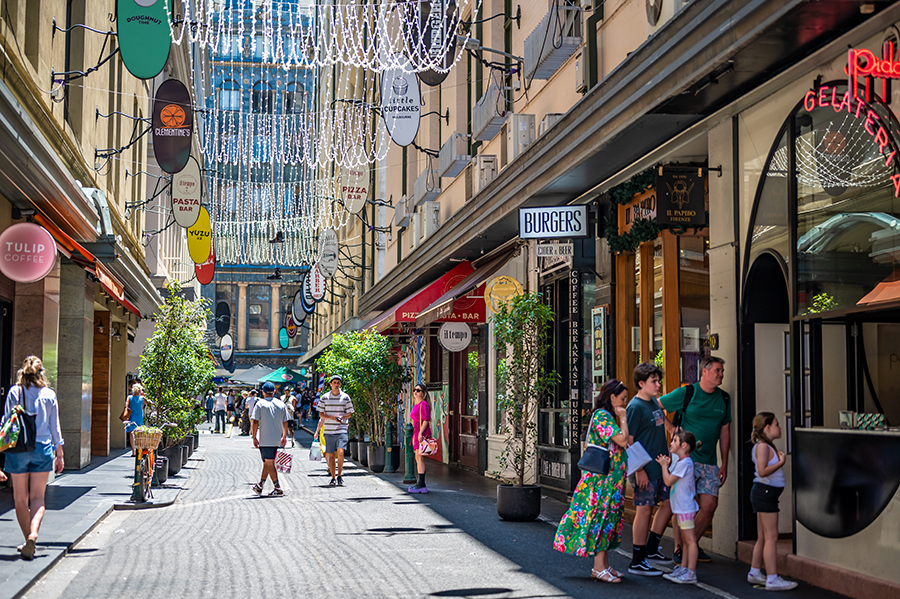 All play in the Melbourne CBD