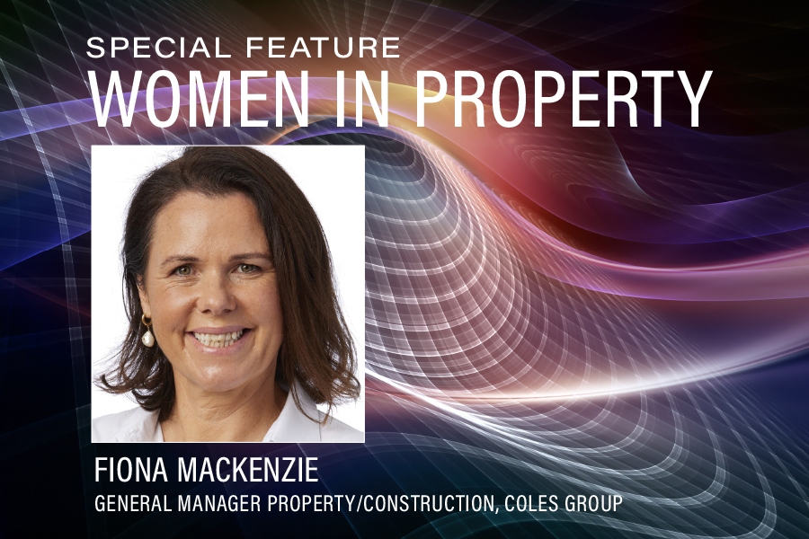 Fiona Mackenzie,  General Manager Property/Construction, Coles Group