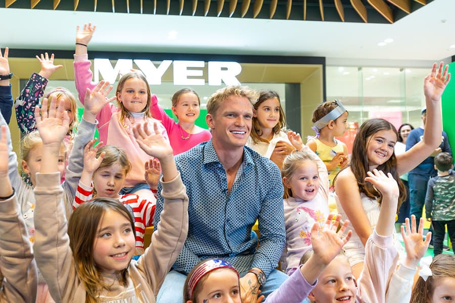 Robina Town Centre teams up with local swimming hero Cody Simpson to support future Aussie champions