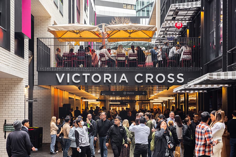 First retailers open at Victoria Cross, North Sydney