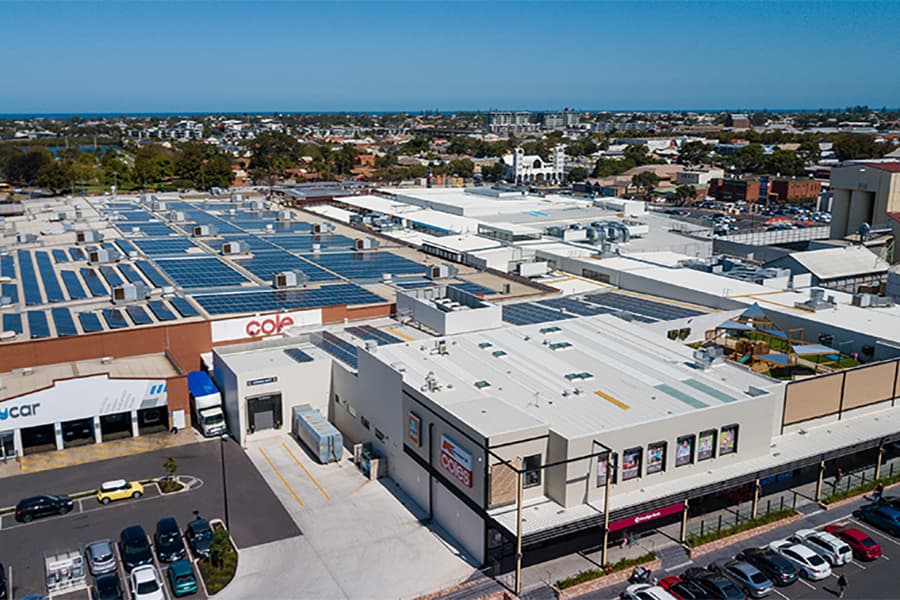 Port Adelaide Plaza reduces environmental impact