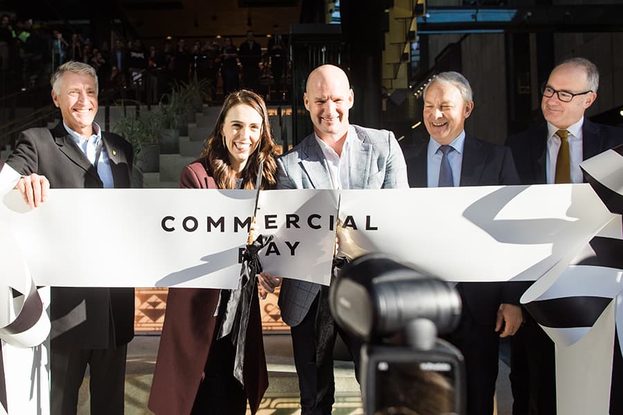 Auckland precinct Commercial Bay officially opens doors