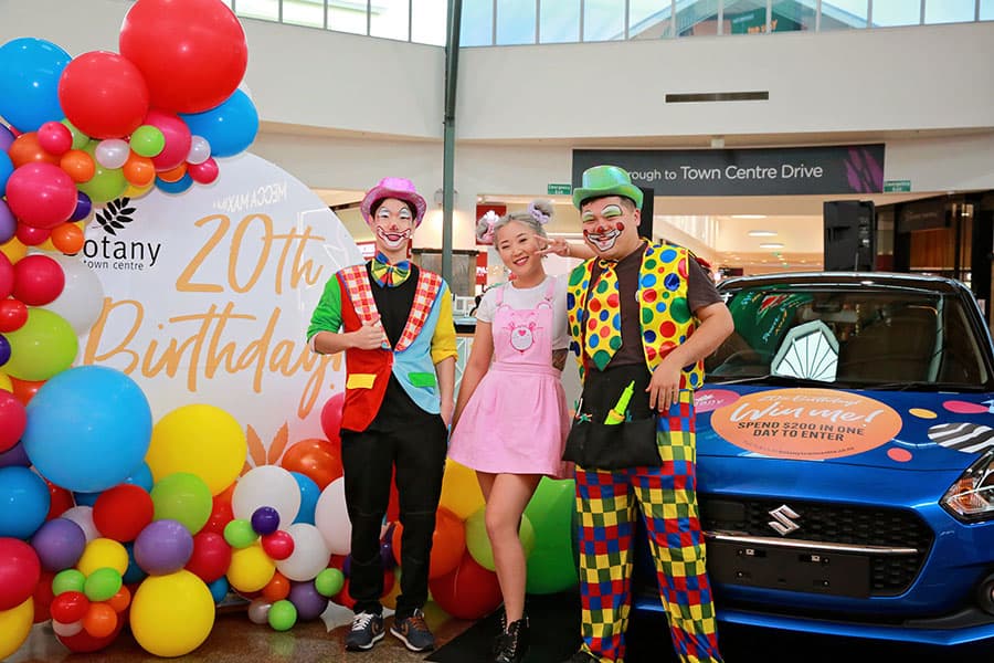 Botany Town Centre celebrates 20 Years