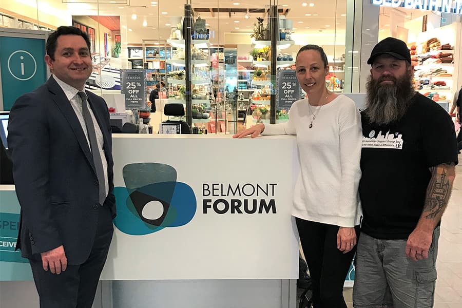 Belmont Forum’s $500 grant supports Perth’s homeless