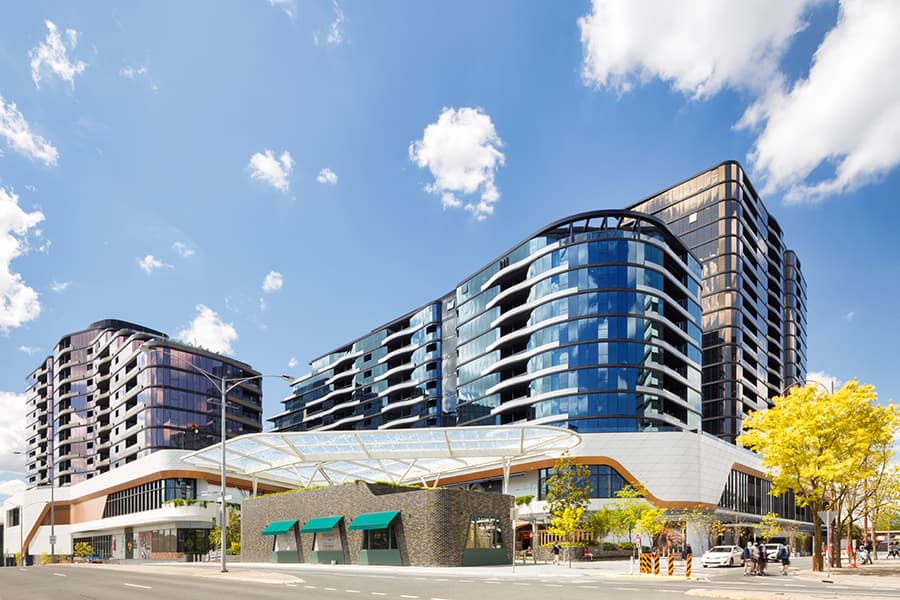 Australia’s biggest residential project over a retail destination complete