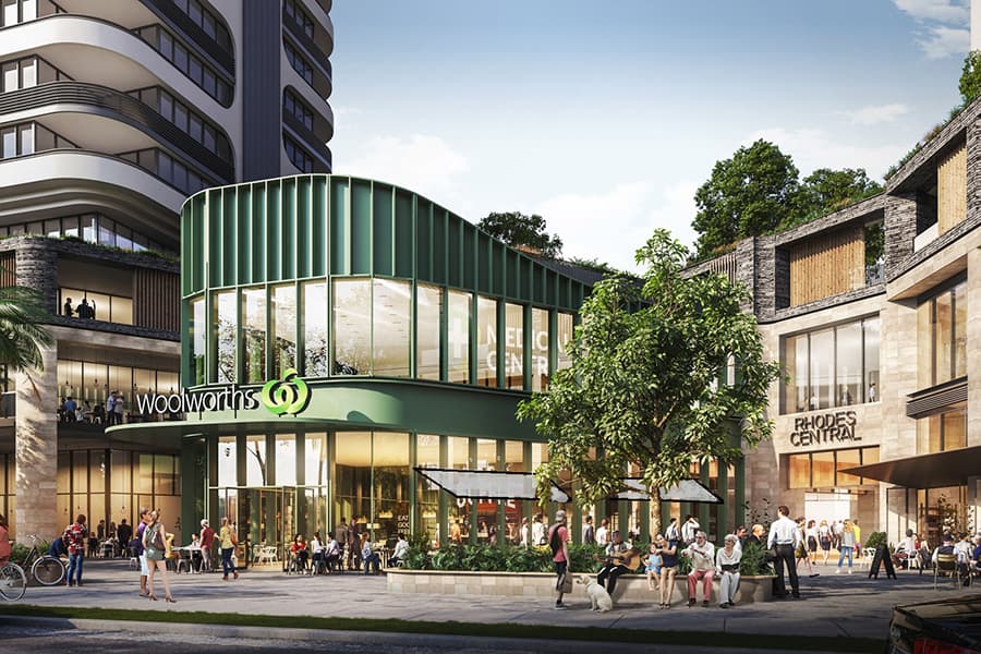 Asian-inspired hawker lane to spice up $2.5b Rhodes Central precinct